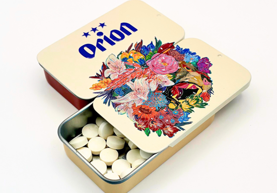 Orionビールライオン缶