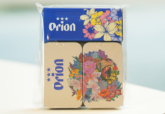 Orionビールライオン缶
