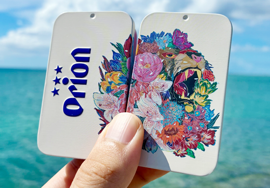 Orionビールライオン缶